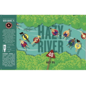 Marker 48 Hazy River IPA  4pk Cn