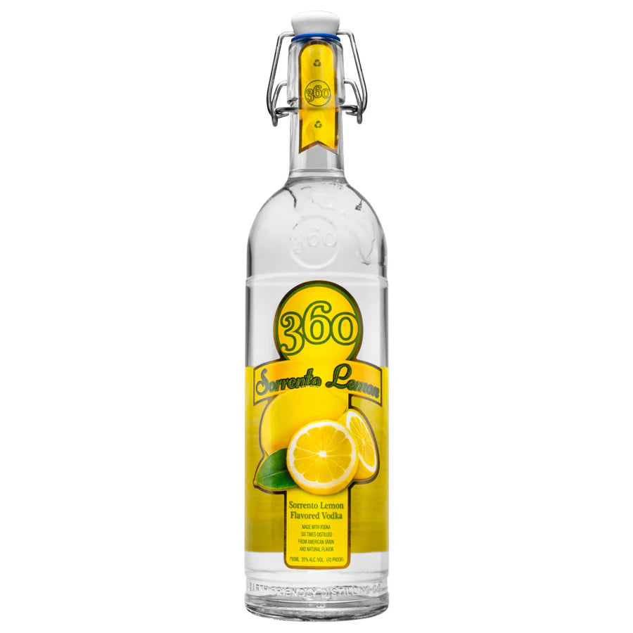 360 Sorrento Lemon Vodka 1L