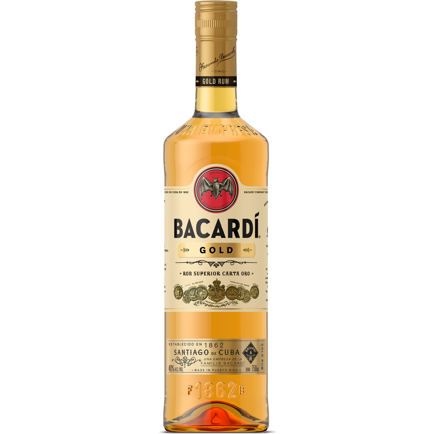 Bacardi Gold Rum  Pet
