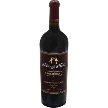 Menage a Trois Decadence Cabernet