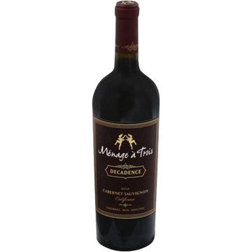 Menage a Trois Decadence Cabernet