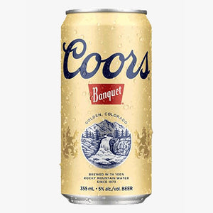 Coors Banquet  4pk Cn