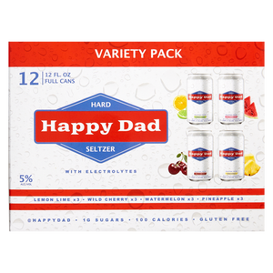 Happy Dad Seltzer Variety Pack