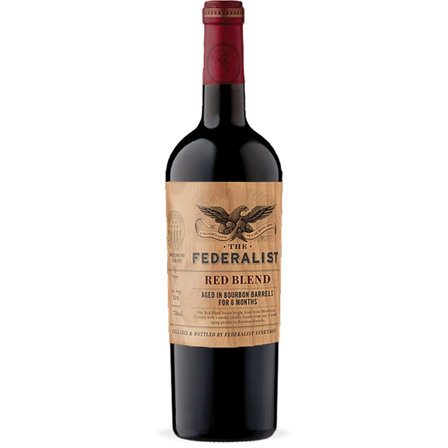 Federalist Red Blend Bourbon Barrel