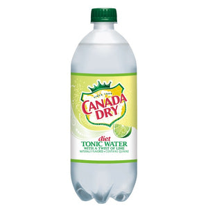 Canada Dry Tonic Water Twist W/Lime 1L