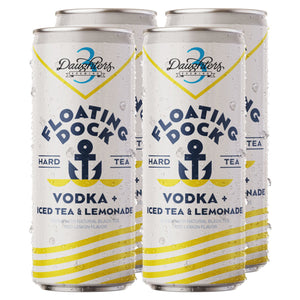 3 Daughters Floating Dock Iced Tea & Lemonade Vodka  4pk Cn
