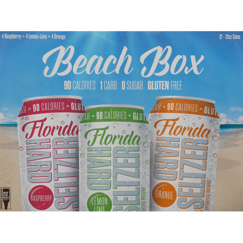 3 Daughters Florida Varitey Hard Seltzer  12pk Cn