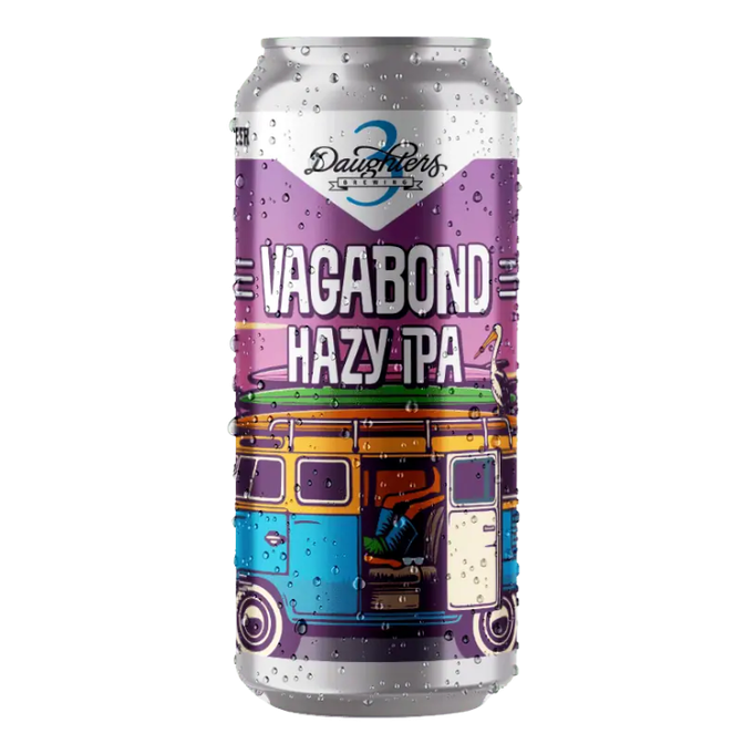 3 Daughters Vagabond Hazy IPA  4pk Cn