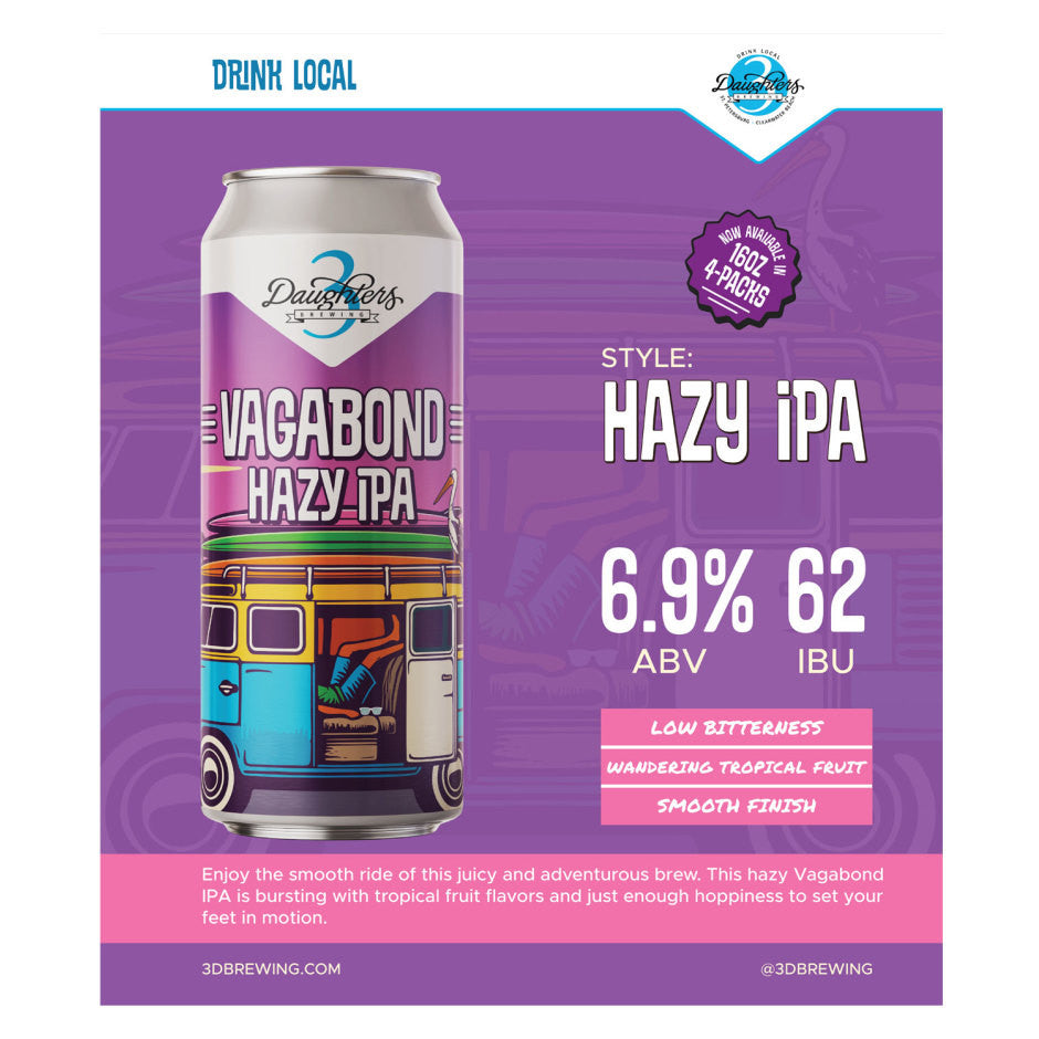 3 Daughters Vagabond IPA