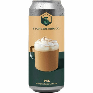 3 Sons Pumpkin Spiced Latte  4pk Cn