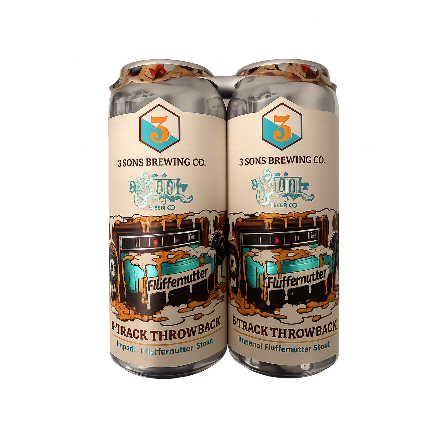 3 Sons XUL 8-Track Throwback Fluffernutter Stout