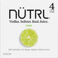 Nutrl Lime Vodka Seltzer  4pk Cn