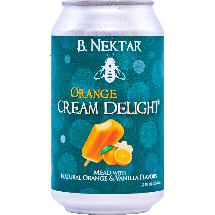 B Nektar Orange Cream Delight  4pk Cn