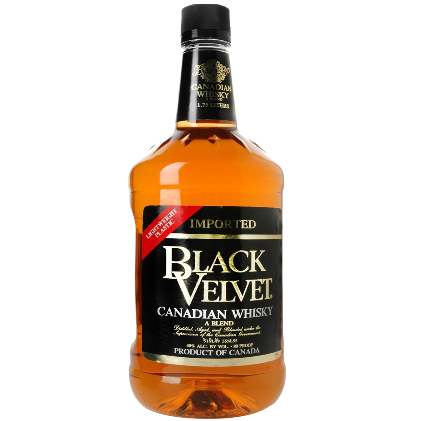 Black Velvet Canadian Whisky  Pet