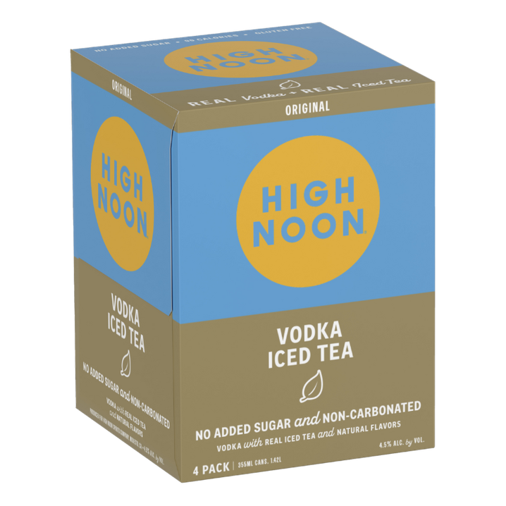 High Noon Vodka Iced Tea 4pk 12oz Can