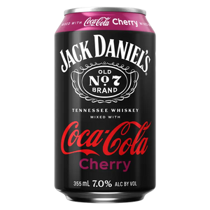 Jack Daniels & Coca Cola Cherry 4pk Can