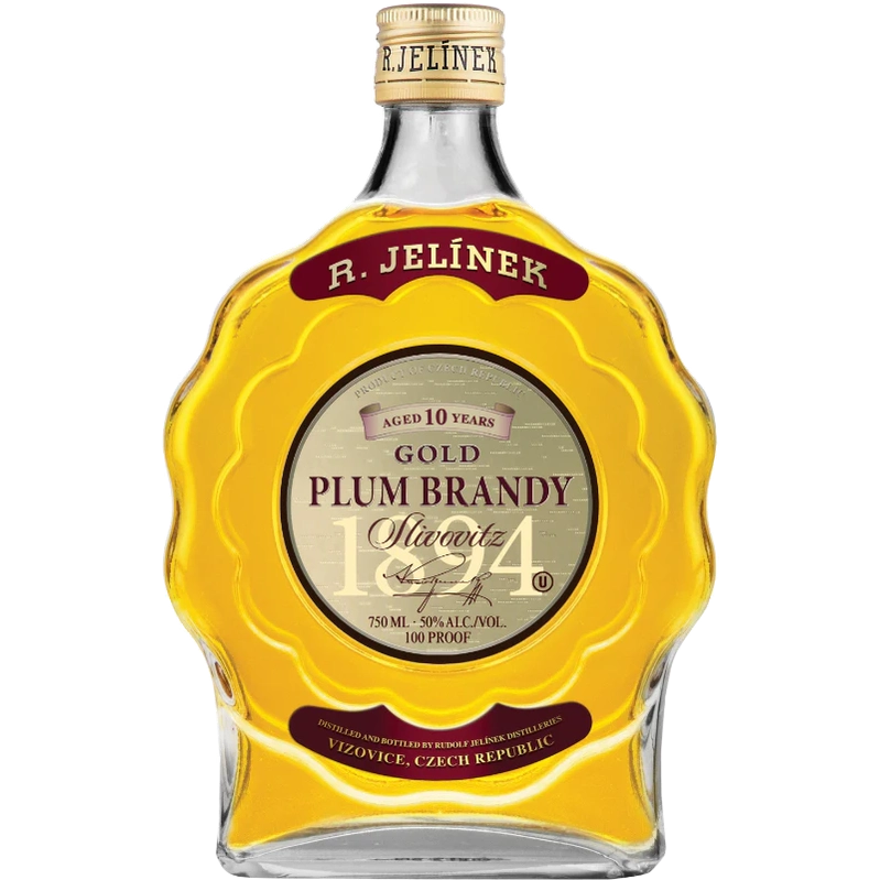 Jelinek Slivovitz Gold Plum Brandy 10Yr