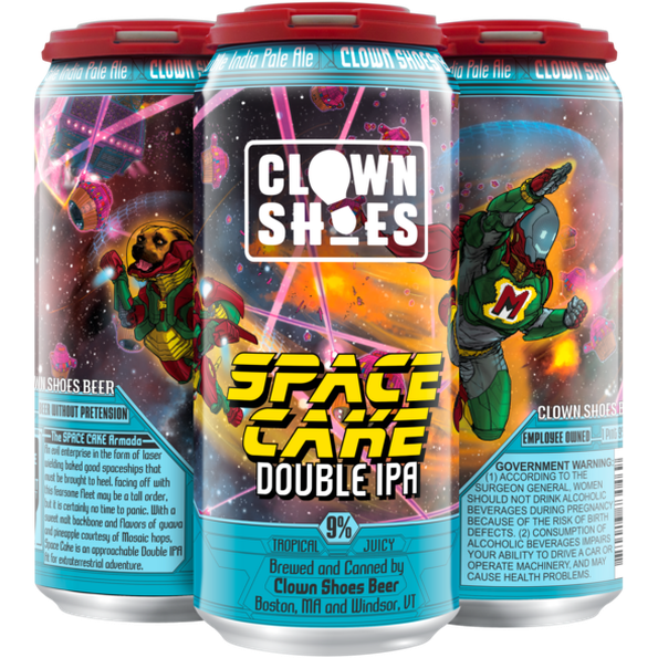 Clown Shoes Space Cake Double IPA  4pk Cn