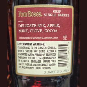 Four Roses Single Barrel Select OBSF