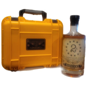 2nd Amendment Bourbon Bravo Orange Gun Case