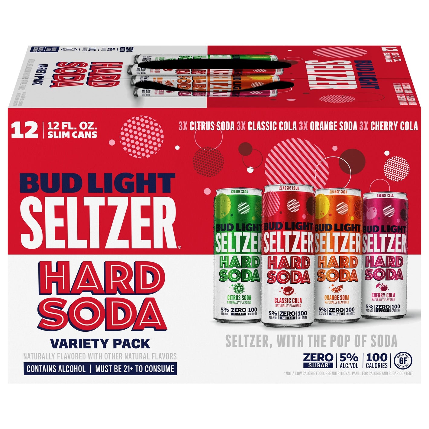 Bud Light Seltzer Hard Soda  12pk Cn