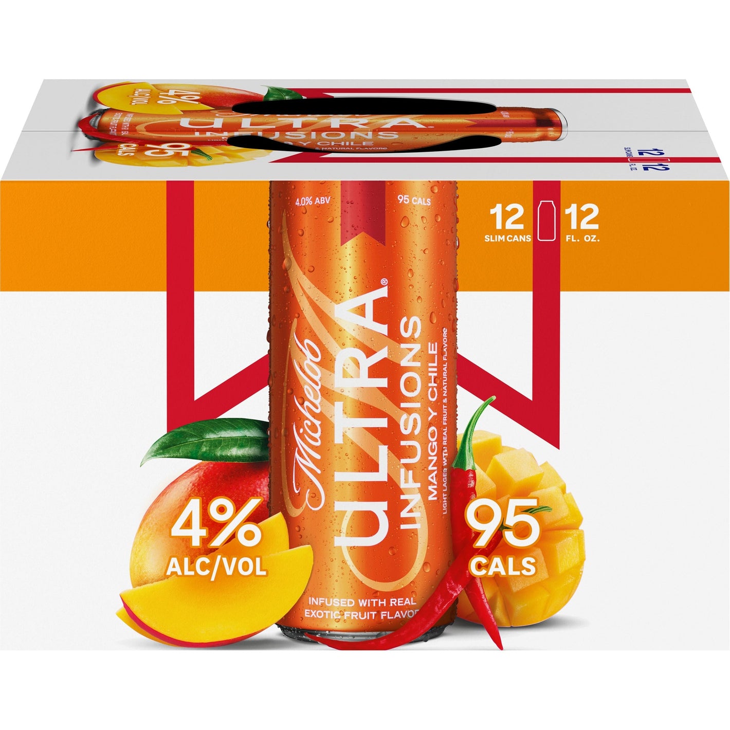 Michelob Ultra Infusions Mango Y Chile  12pk Cn