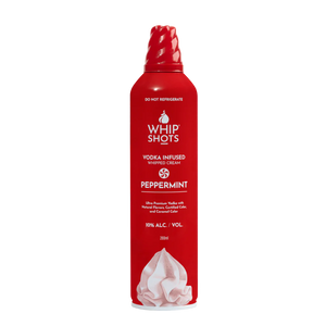 Whip Shots Peppermint Vodka Infused Whipped Cream
