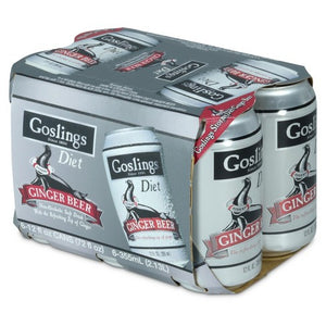 Goslings Diet Ginger  6pk Cn