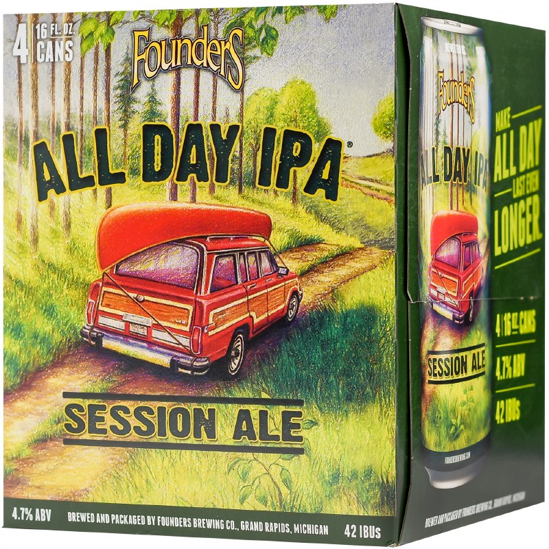 Founders All Day IPA  4pk Cn