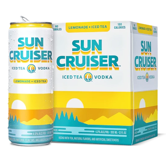 Sun Cruiser Lemonade Iced Tea & Vodka 12oz 4pk Cn