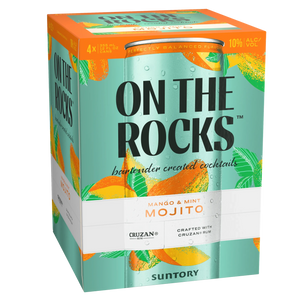 On The Rocks Mango & Mint Mojito Cocktail 4pk Can