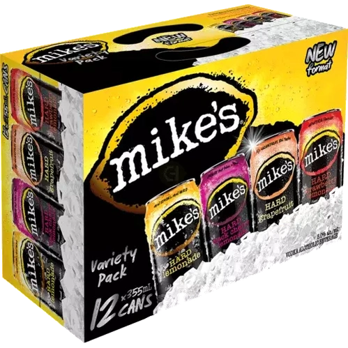 Mikes Harder Variety Pack  12pk Cn