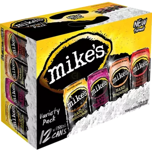 Mikes Harder Variety Pack  12pk Cn
