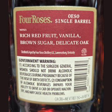 Four Roses Single Barrel OESO