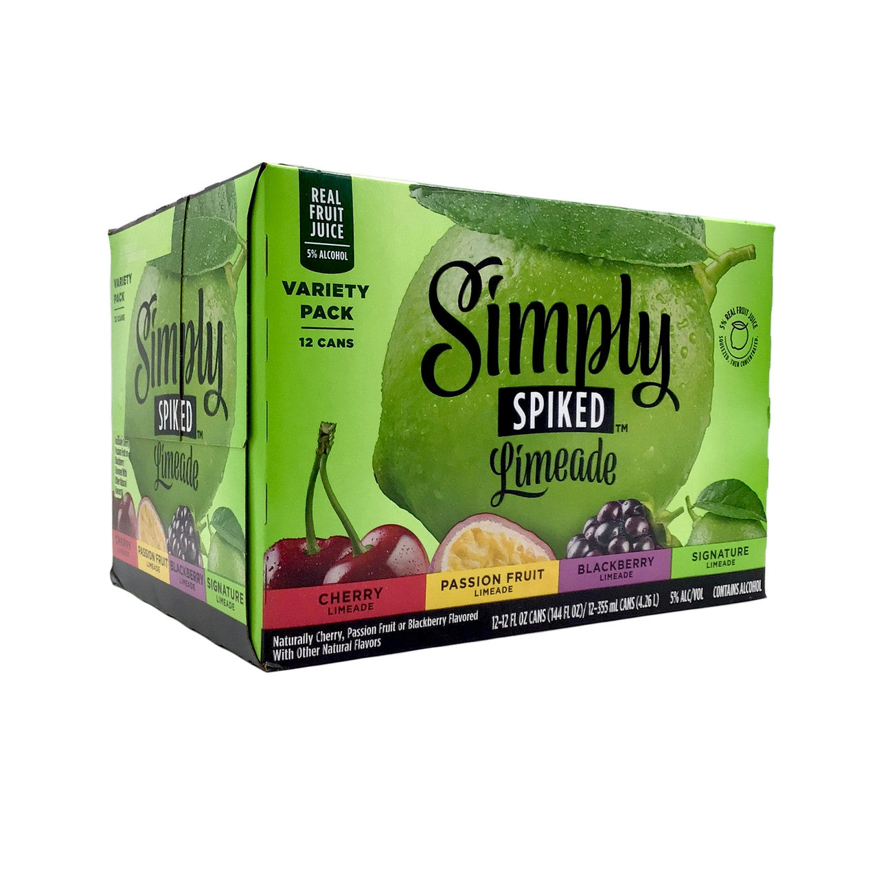 Simply Spiked Limeade Variety Pack  12pk Cn