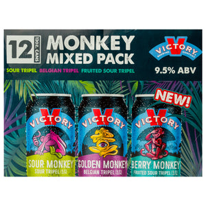 Victory Monkey Mixed Pack  12pk Cn