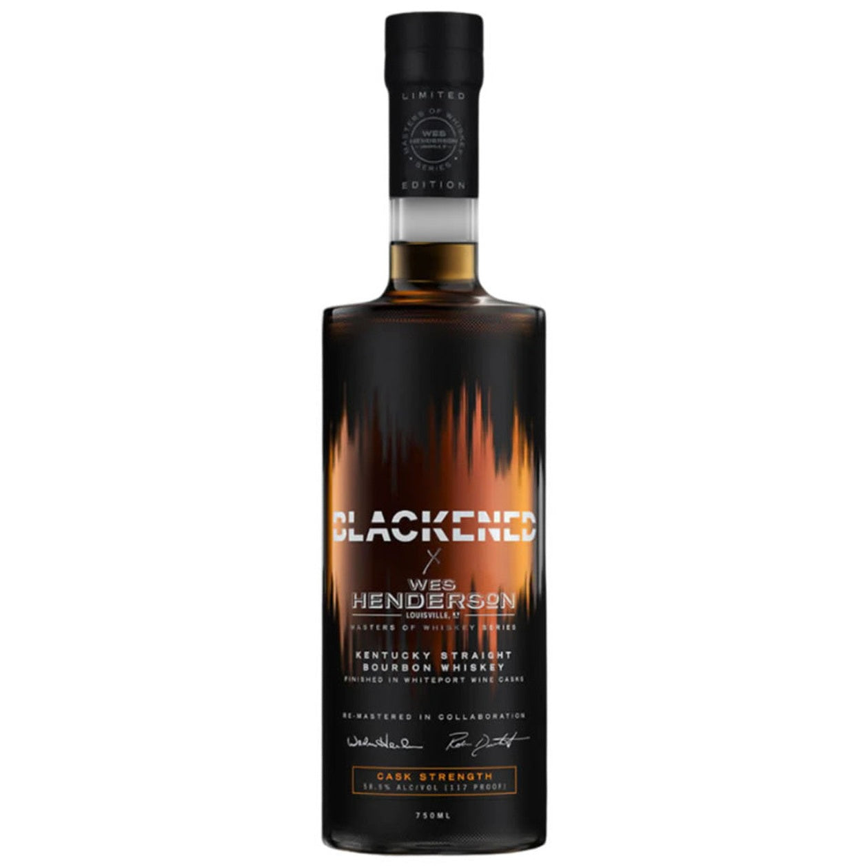 Blackened X Wes Henderson Cask Strength Bourbon
