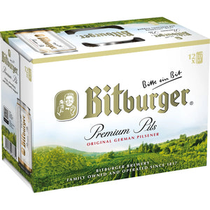 Bitburger Pilsner 11.2oz 12pk Cn