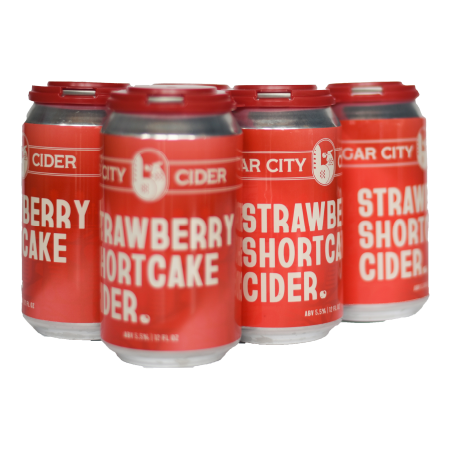 Cigar City Cider Strawberry Shortcake  4pk Cn