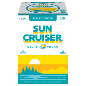 Sun Cruiser Iced Tea & Vodka 12oz 4pk Cn