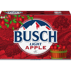 Busch Light Apple 12oz 24pk Cn