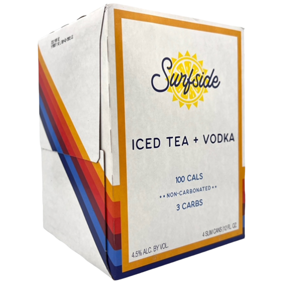 Surfside Iced Tea & Vodka  4pk Cn