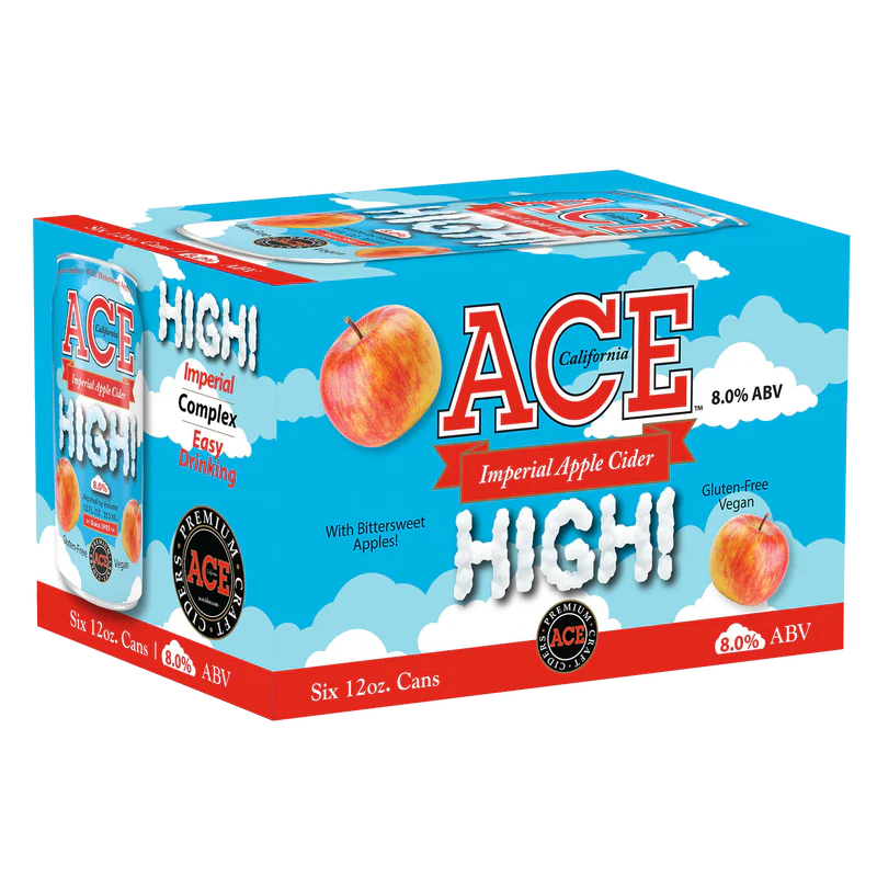 Ace High Imperial Apple Cider  6pk Cn