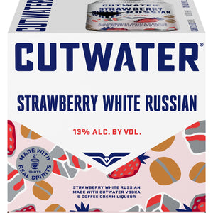 Cutwater Strawberry White Russian  4pk Cn