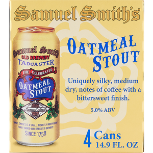 Samuel Smith Oatmeal Stout  4pk Cn