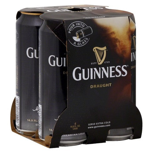 Guinness Draught  4pk Cn
