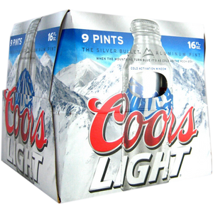 Coors Light Aluminum