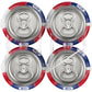 Bud Light Straw Ber Rita  4pk Cn