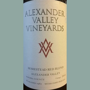 Alexander Valley Vineyards Homestead Red