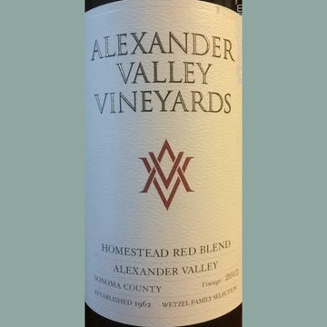 Alexander Valley Vineyards Homestead Red